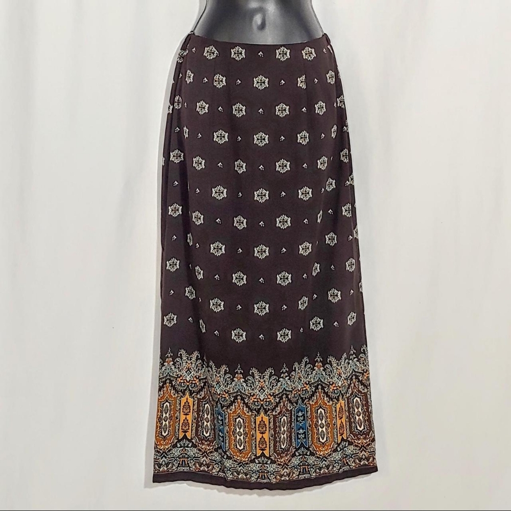 90s vintage whimsigoth maxi skirt